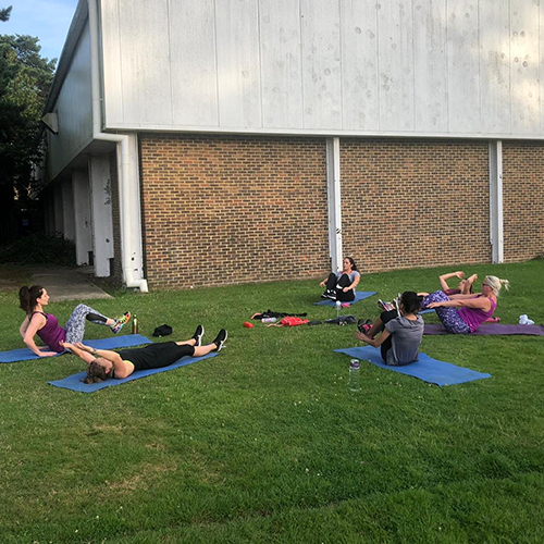 Image of rock your body outdoor class